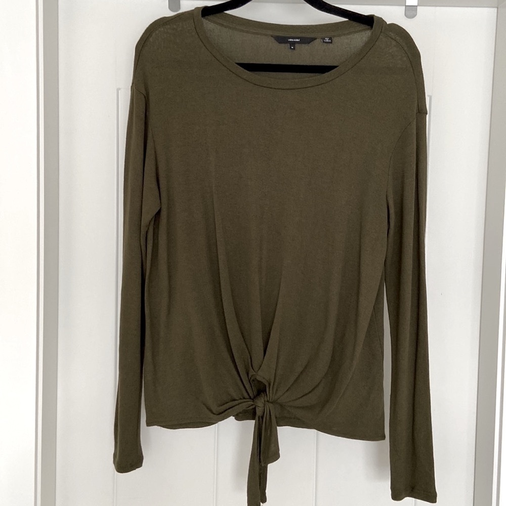 Vero Moda Front Tie Long Sleeve - Picture 2 of 5